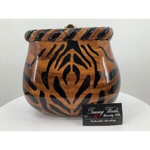 Signed Tommy Woods Beverly Hills Cross Body Bag